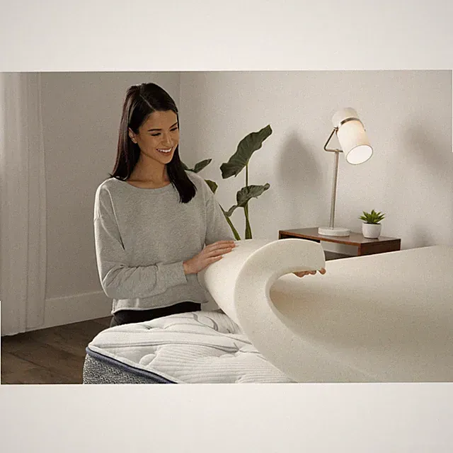 Serta 3" Cooling Coppergel Memory Foam Mattress Topper, Twin