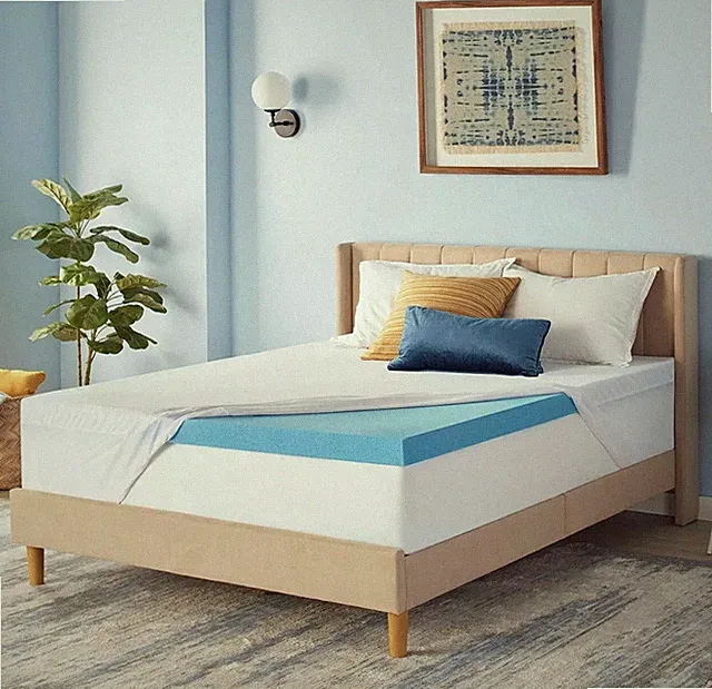 Serta Cool Nights 3-Inch Gel Memory Foam Mattress Topper | King