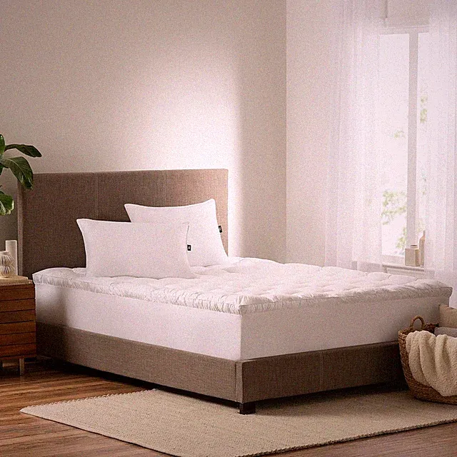 SERTA Down Illus Soft Hypoallernic 2 inch Pillow Simple Fit