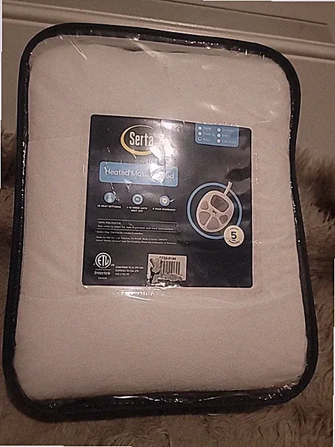 Serta Heated Mattress Pad Full Size - Electric Mattress Pad 10 Heat Setting