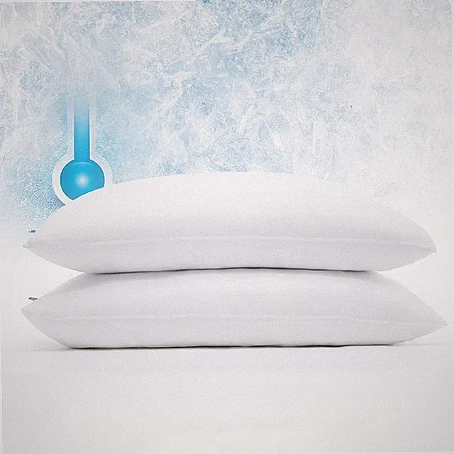 Serta Power Chill Cooling Pillow Protectors, Stain Resistant and Zippered Pil...