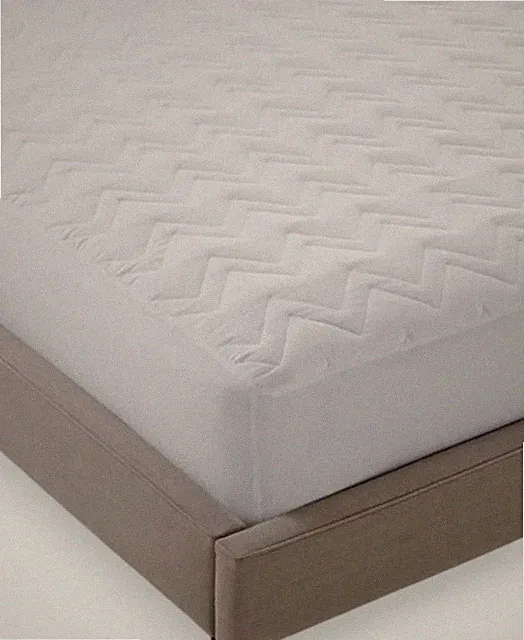 Serta White Classic Quilted Mattress Pad Size, Queen