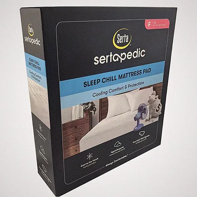 Sertapedic Sleep Chill Cooling Mattress Pad Full
